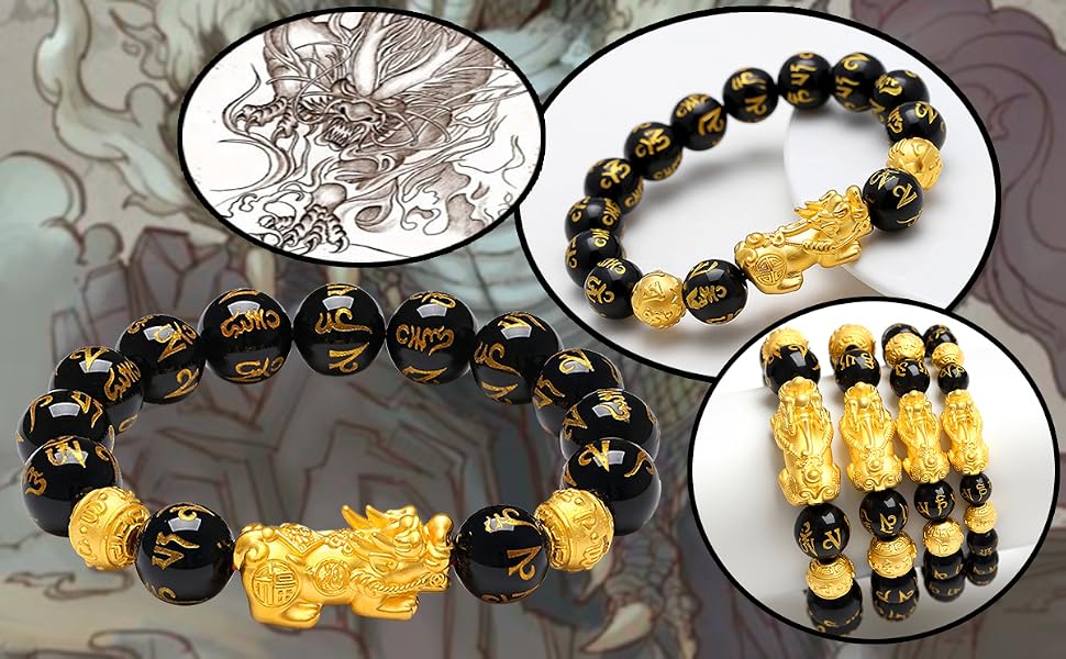 pixiu charm bracelet
